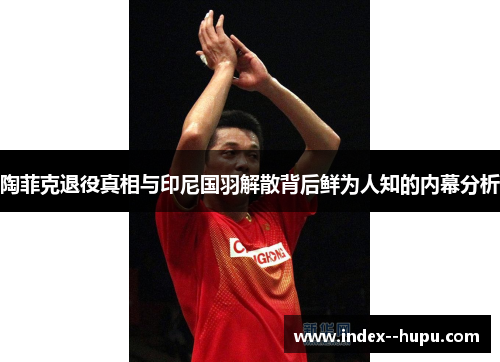 陶菲克退役真相与印尼国羽解散背后鲜为人知的内幕分析